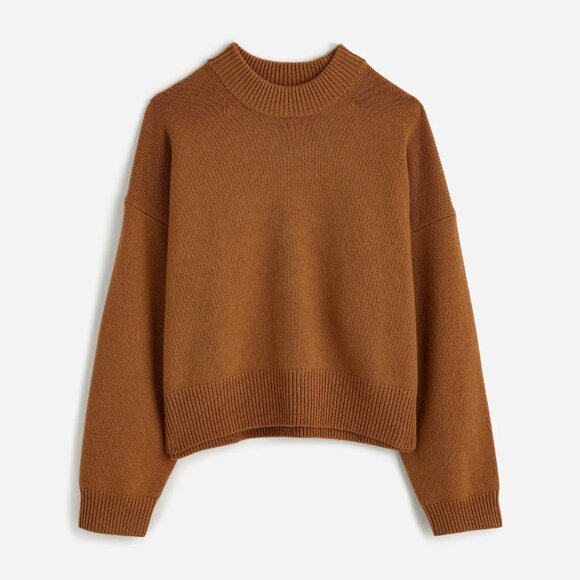 NWT MADEWELL SoftWool Boxy Crewneck Sweater - Picture 1 of 5